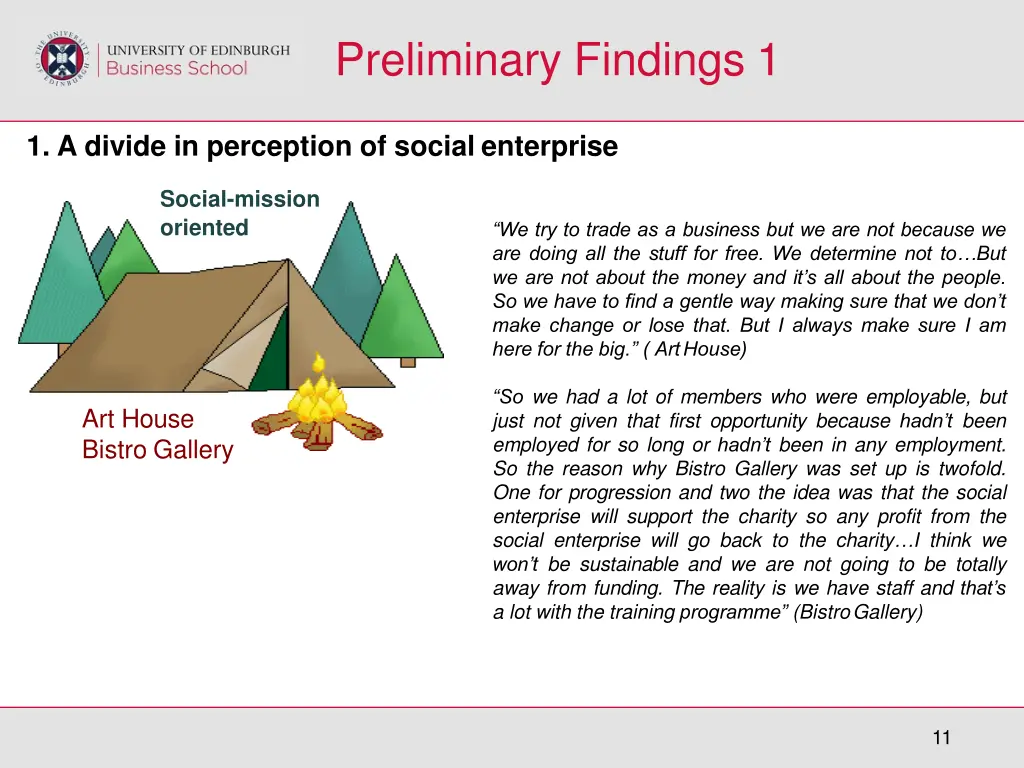 preliminary findings 1 1