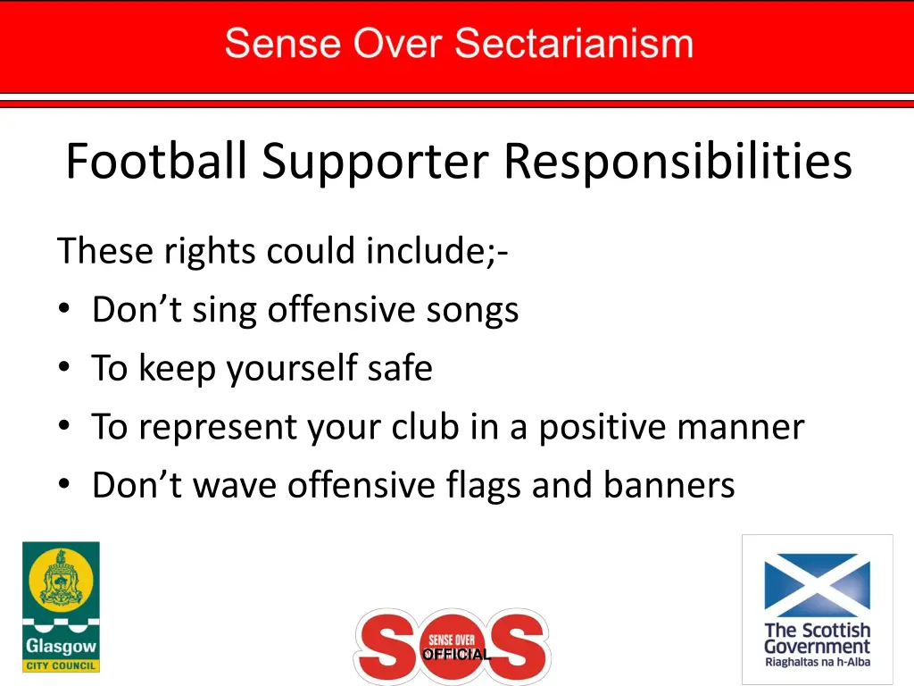 football supporter responsibilities 2