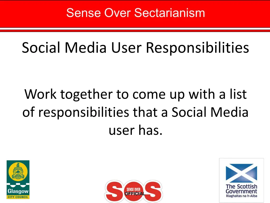 social media user responsibilities