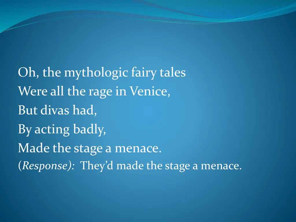 oh the mythologic fairy tales were all the rage