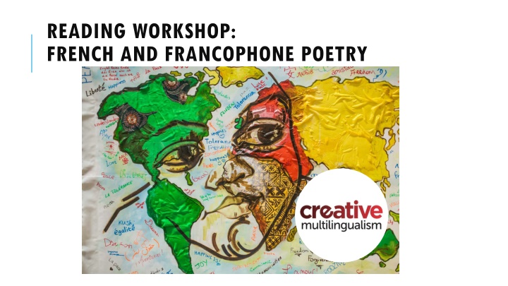 reading workshop french and francophone poetry