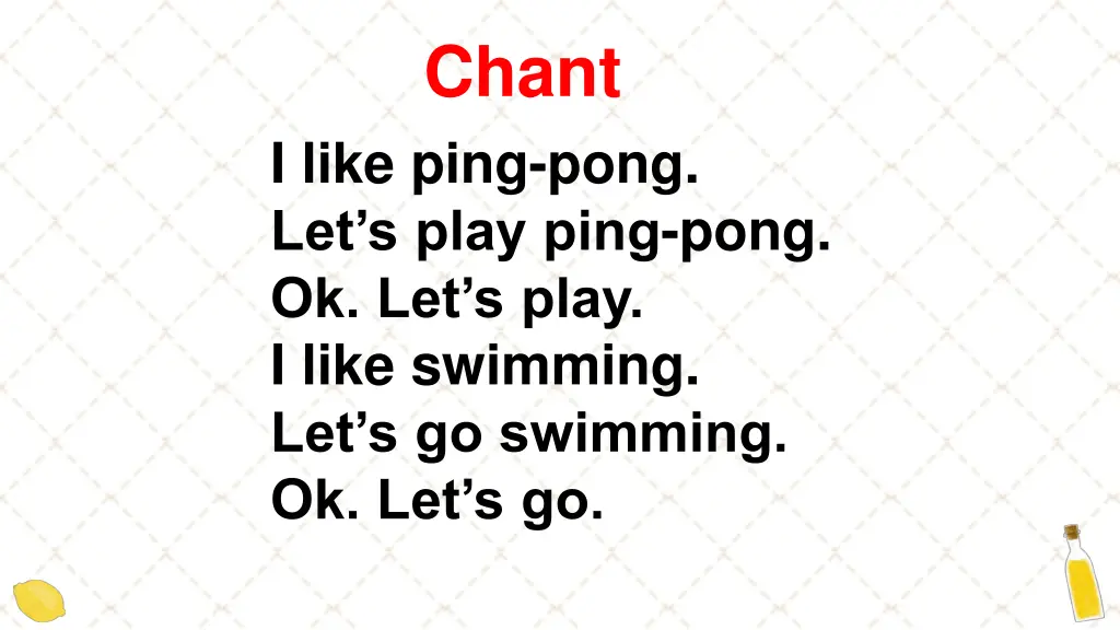 chant 1