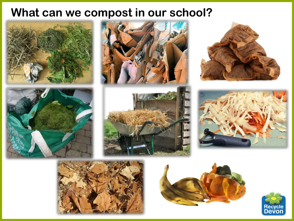 what can we compost in our school