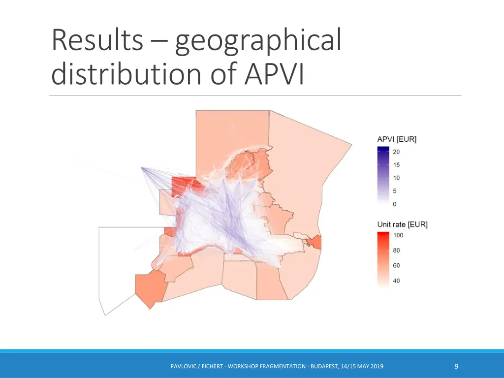 results geographical distribution of apvi