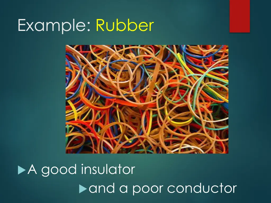 example rubber