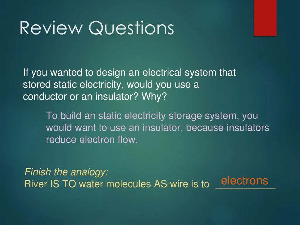 review questions 3