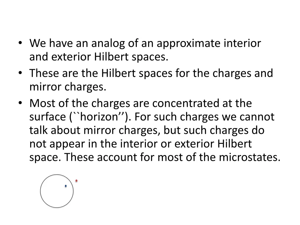 we have an analog of an approximate interior