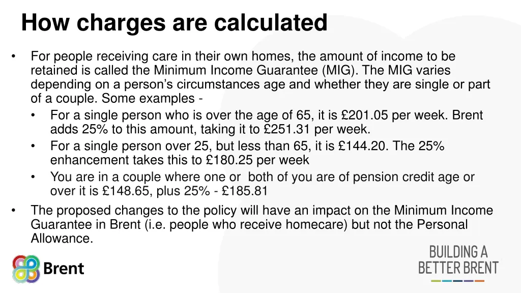 how charges are calculated 1