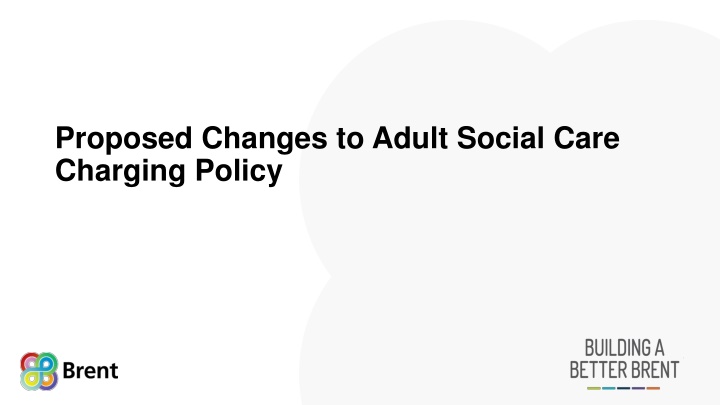 proposed changes to adult social care charging