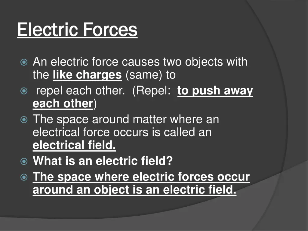 electric forces electric forces 3