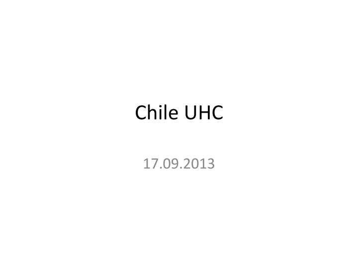 chile uhc