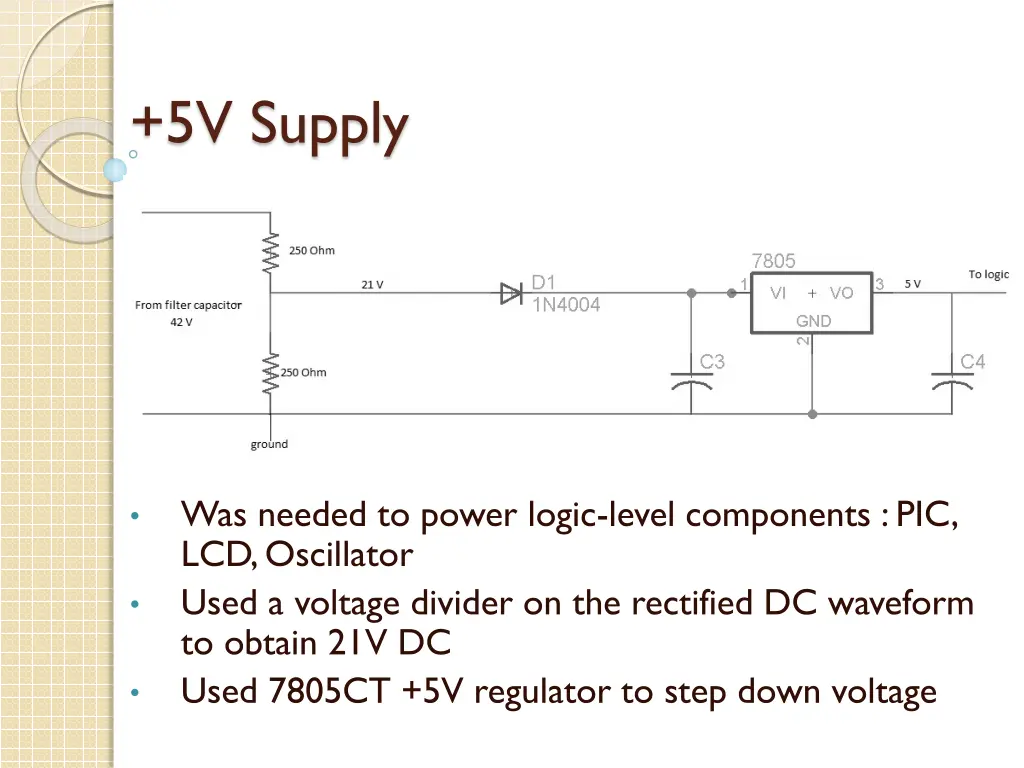 5v supply