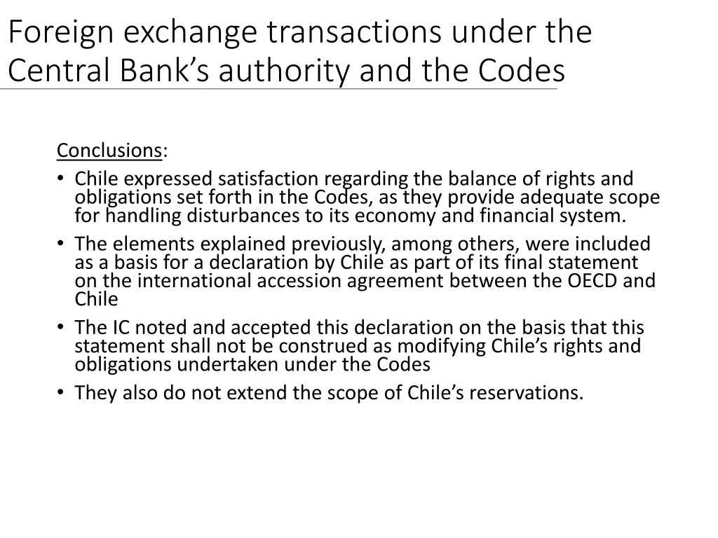 foreign exchange transactions under the central 3