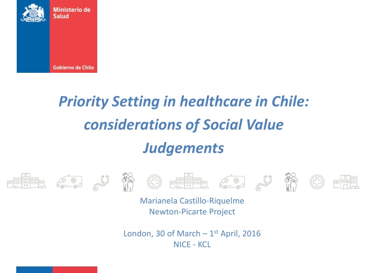 priority setting in healthcare in chile