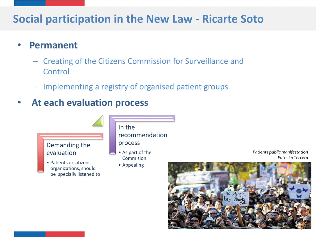 social participation in the new law ricarte soto