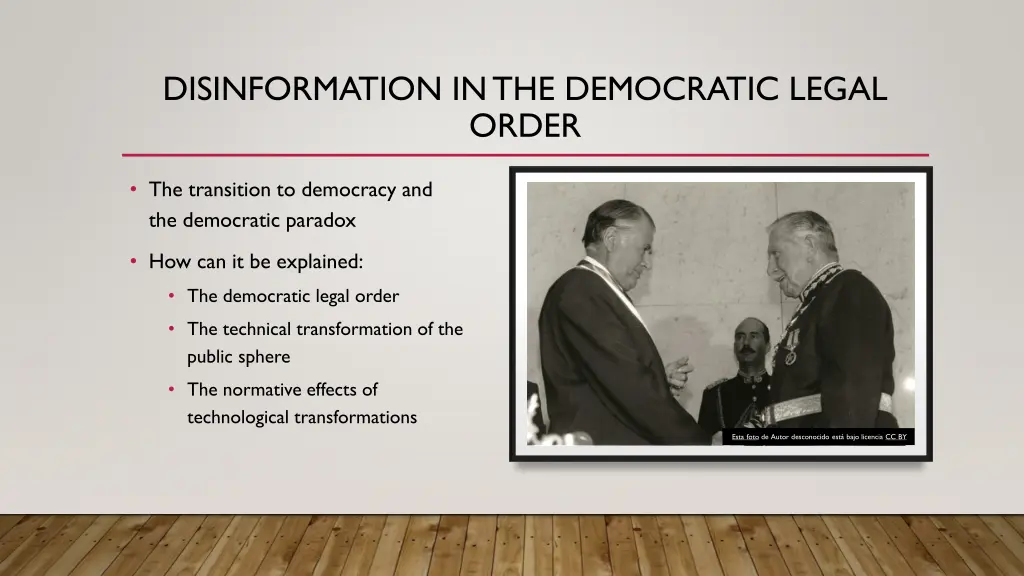 disinformation in the democratic legal order