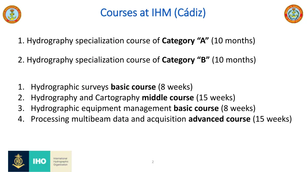 courses courses at ihm c diz at ihm c diz