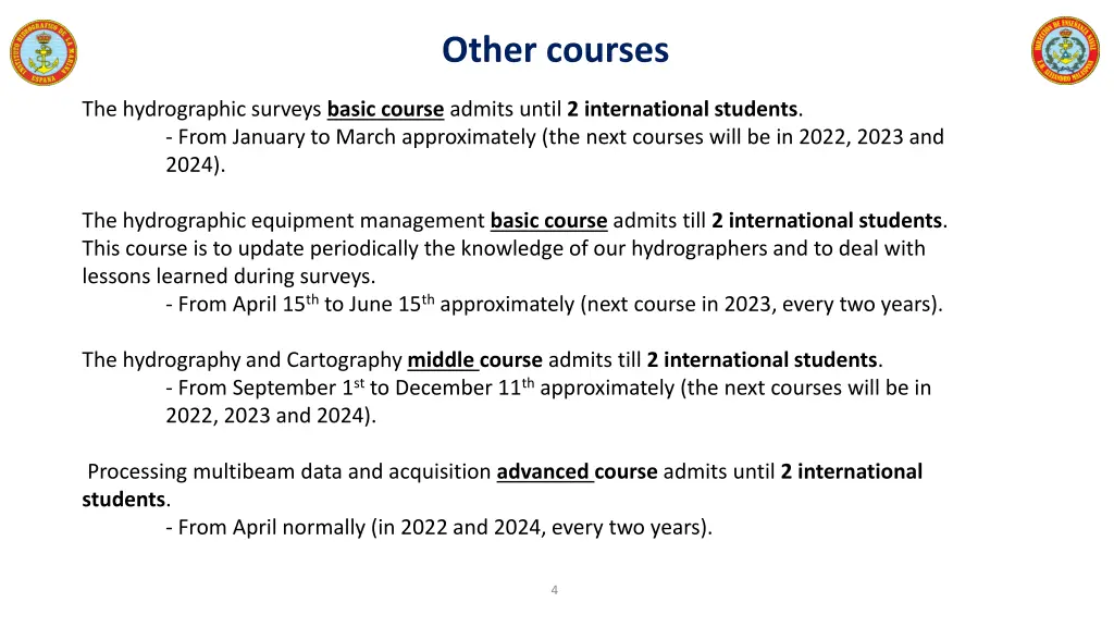 other courses