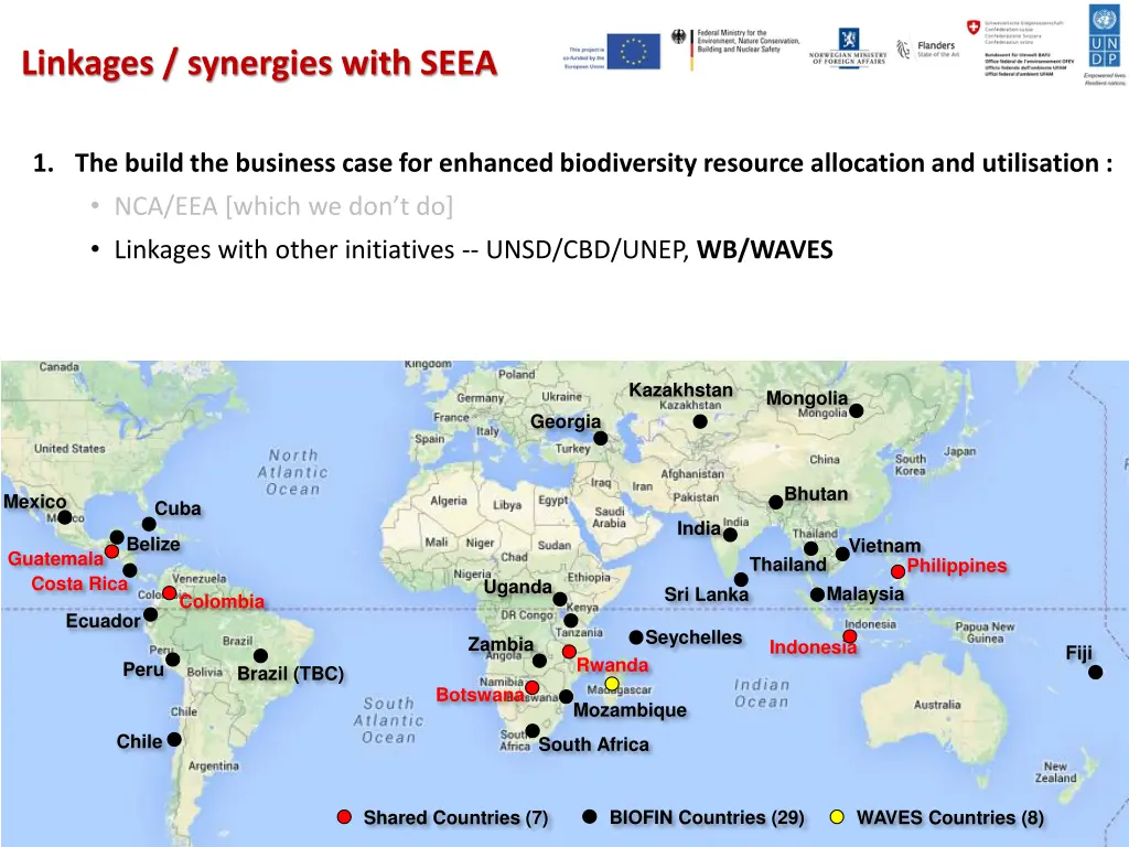 linkages synergies with seea 1