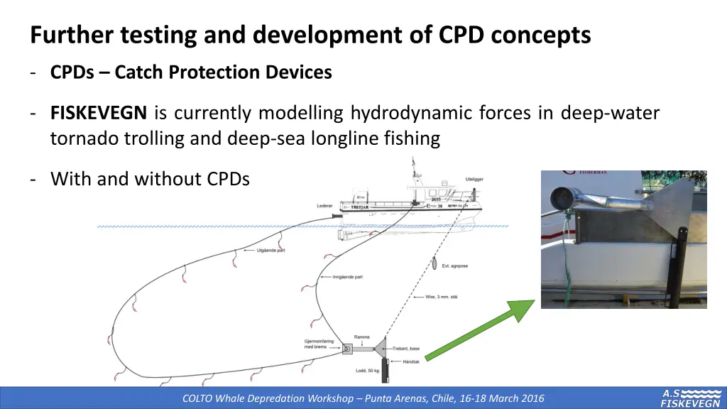 further testing and development of cpd concepts