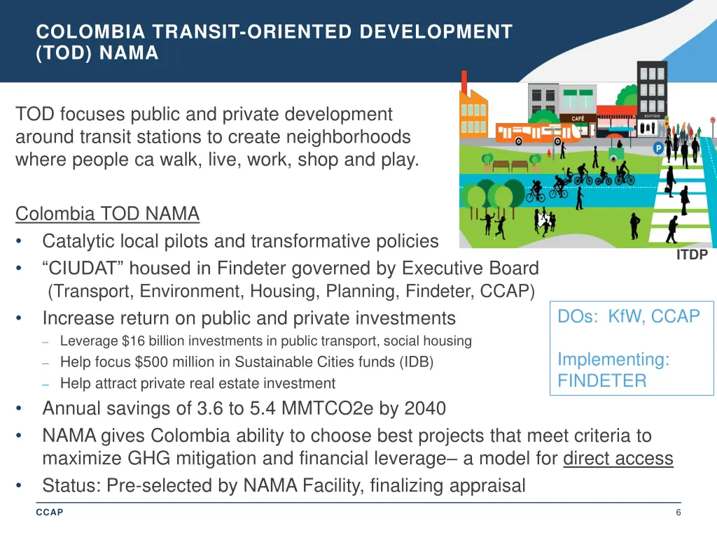 colombia transit oriented development tod nama