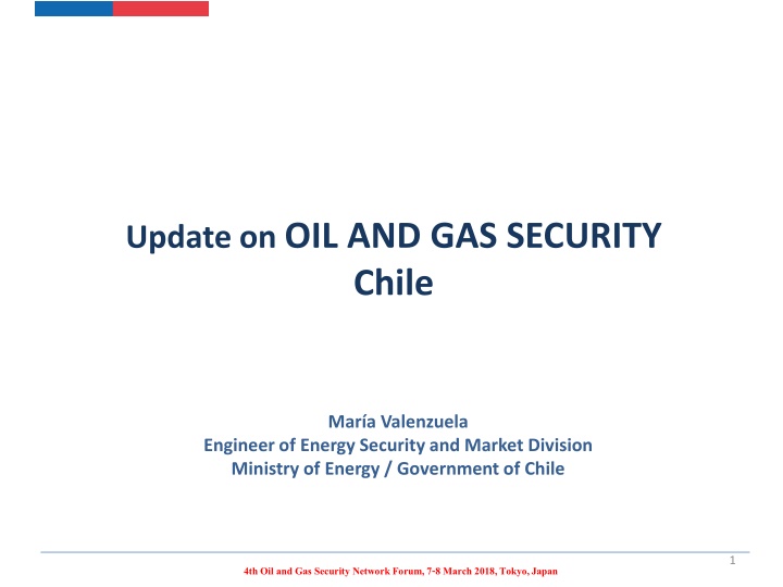 update on oil and gas security chile