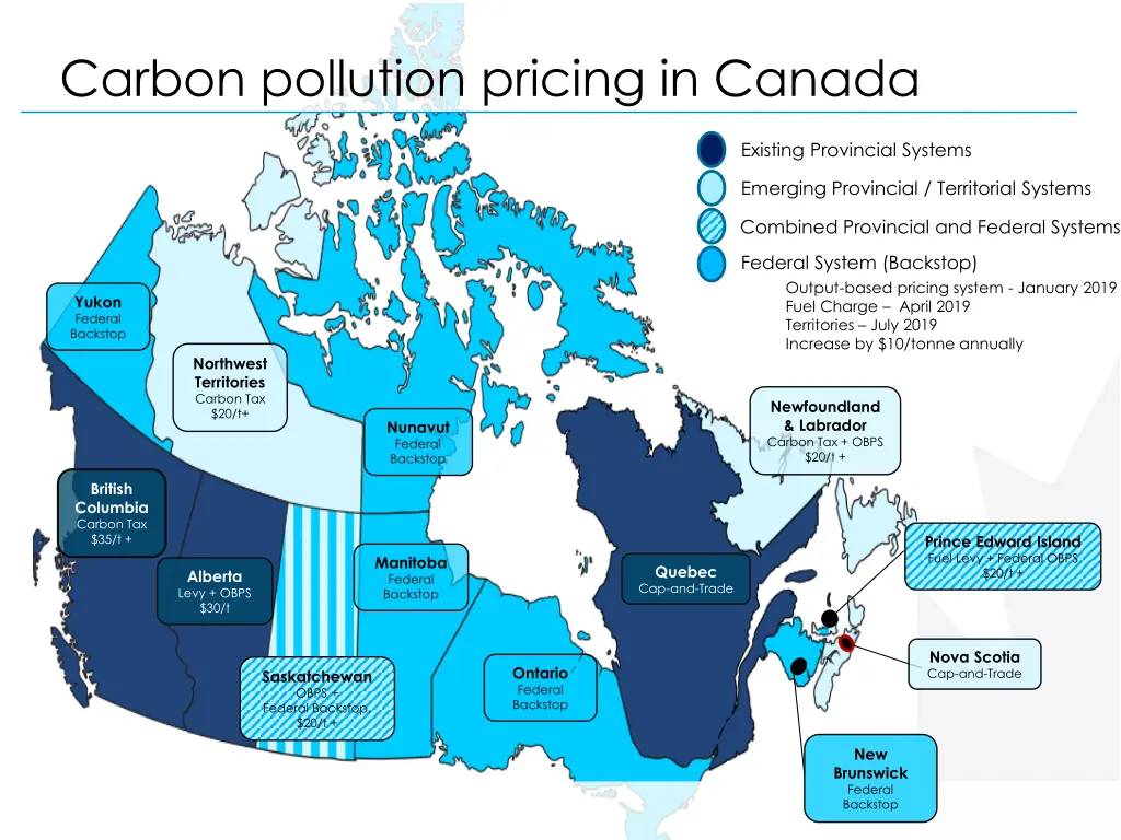 carbon pollution pricing in canada