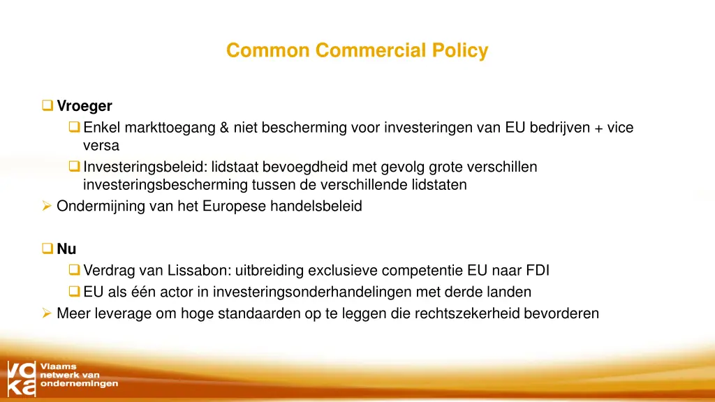 common commercial policy