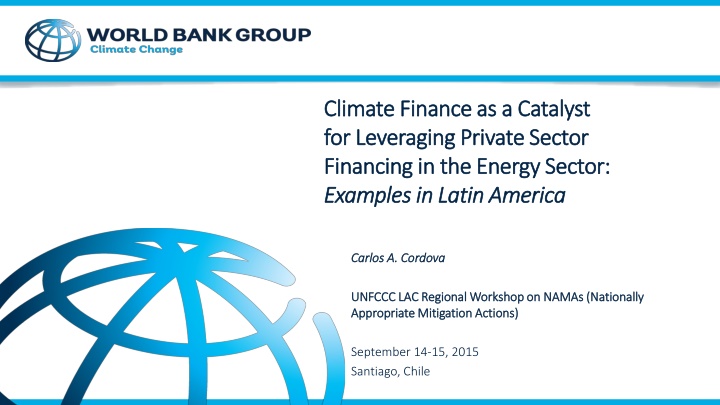 climate finance as a catalyst climate finance