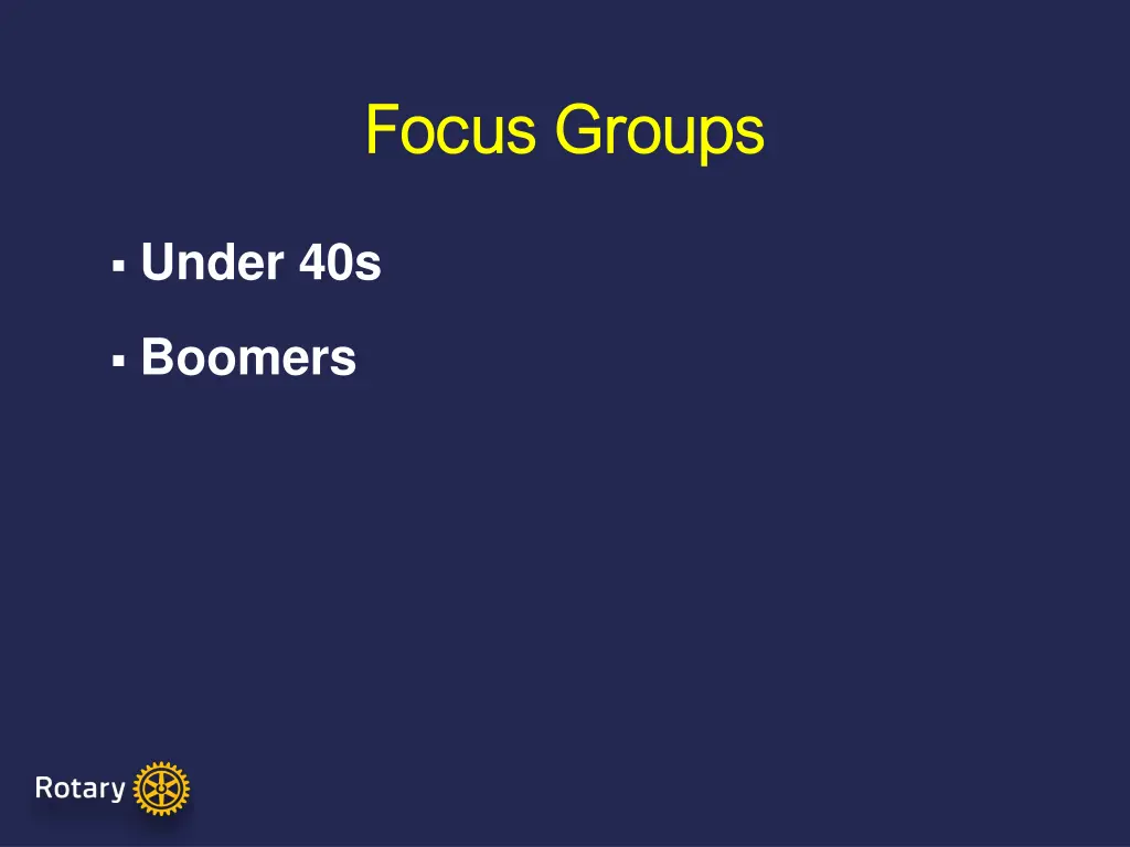 focus groups focus groups