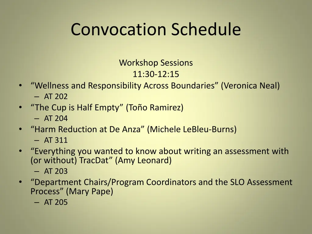 convocation schedule 3