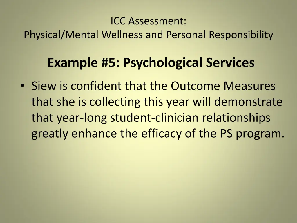 icc assessment 24