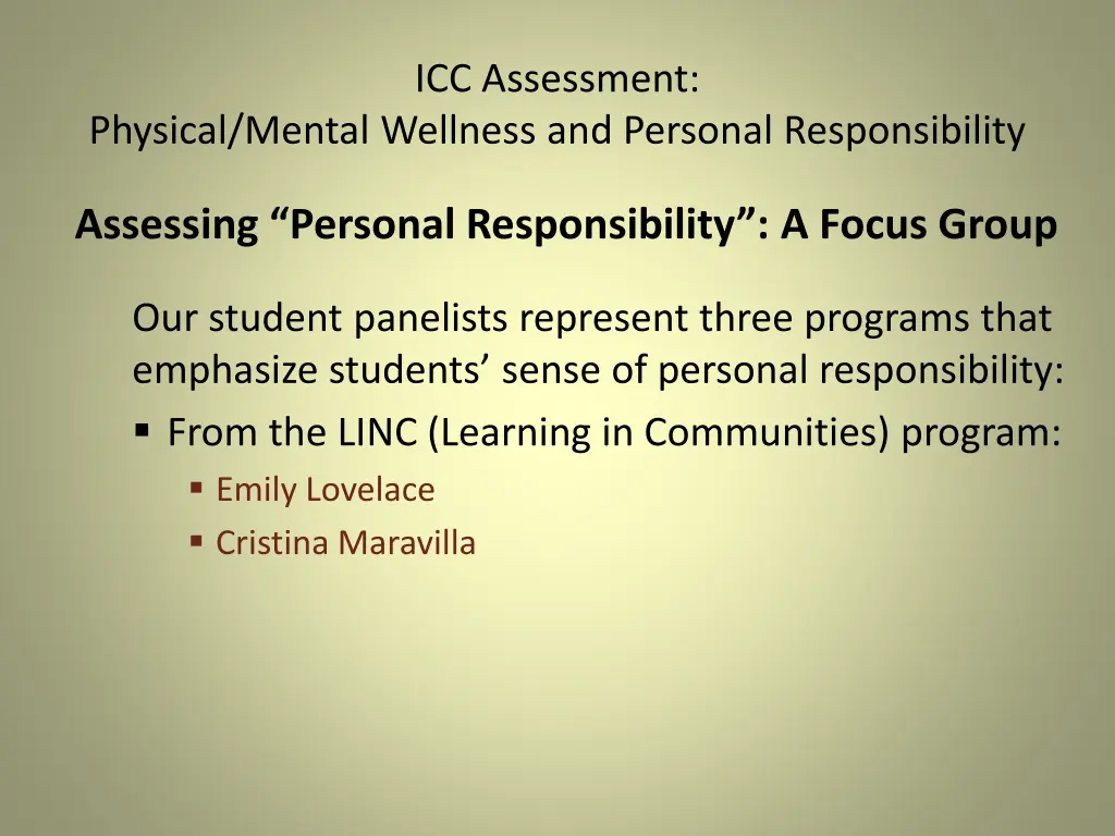 icc assessment 28