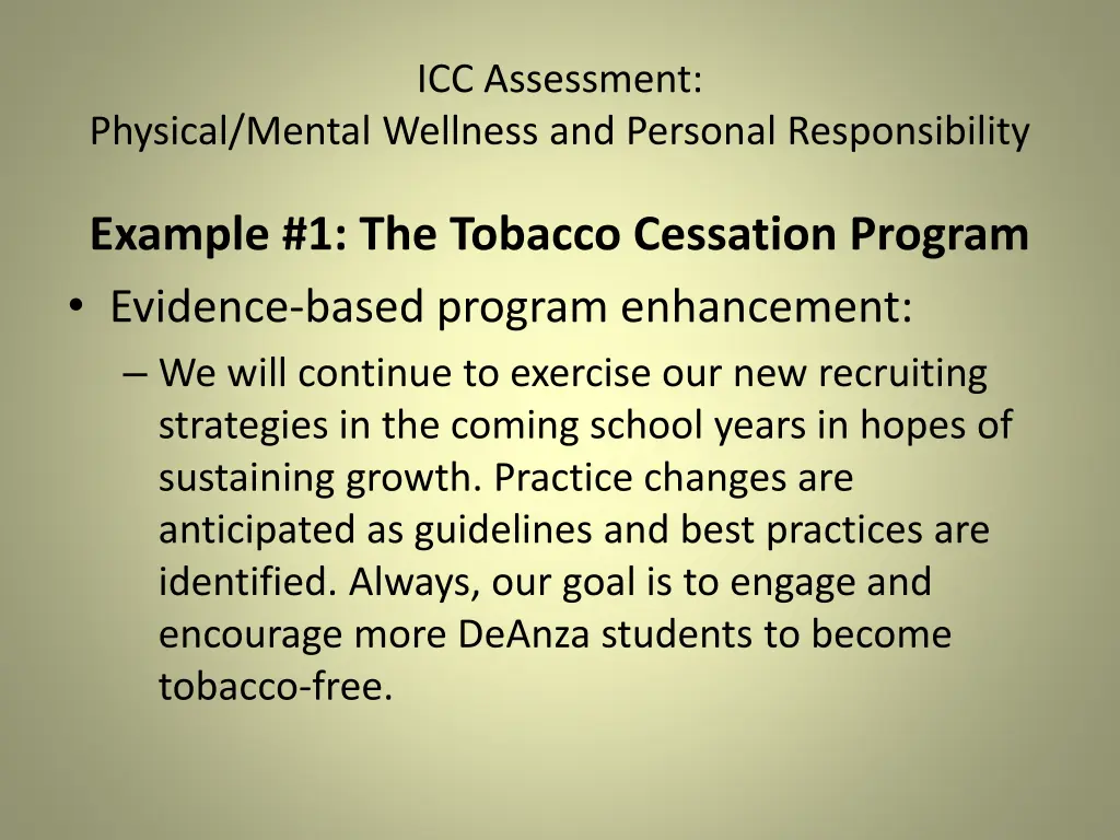 icc assessment 5