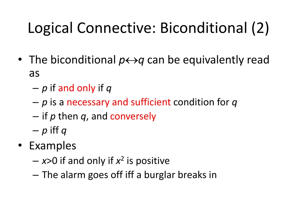 logical connective biconditional 2