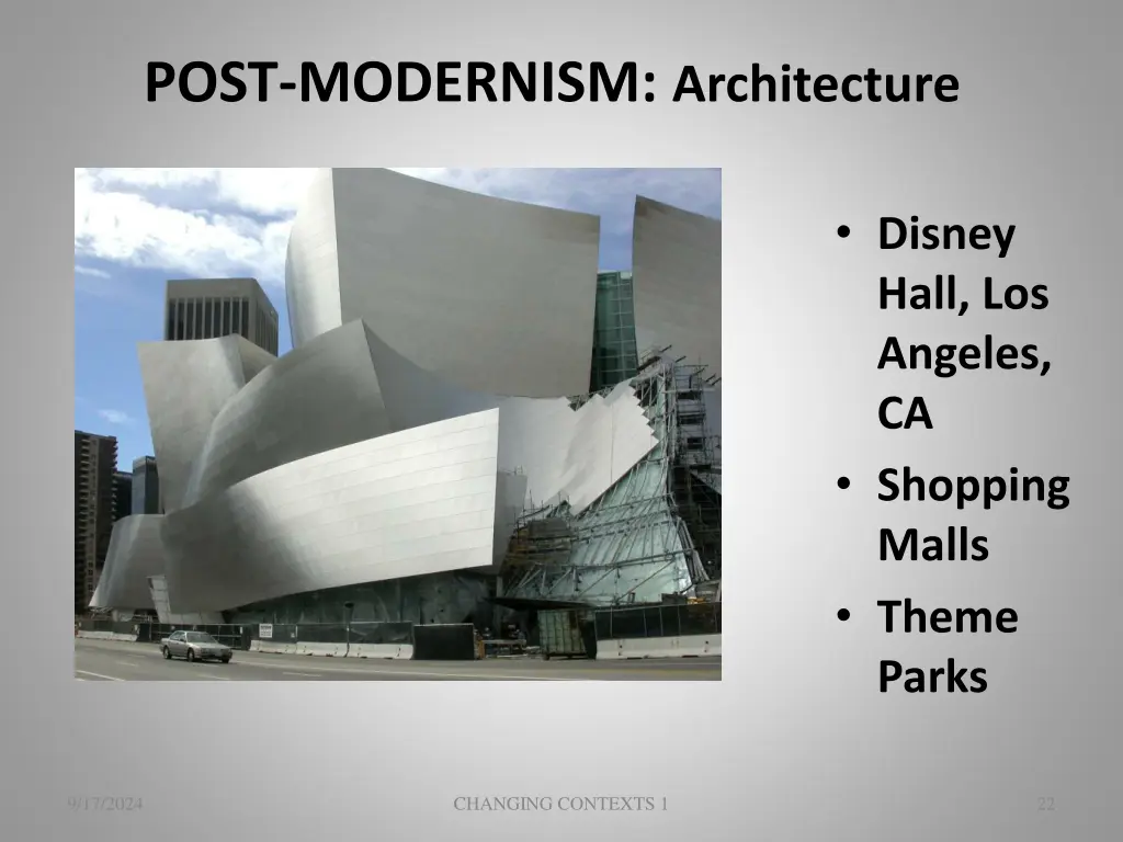 post modernism architecture