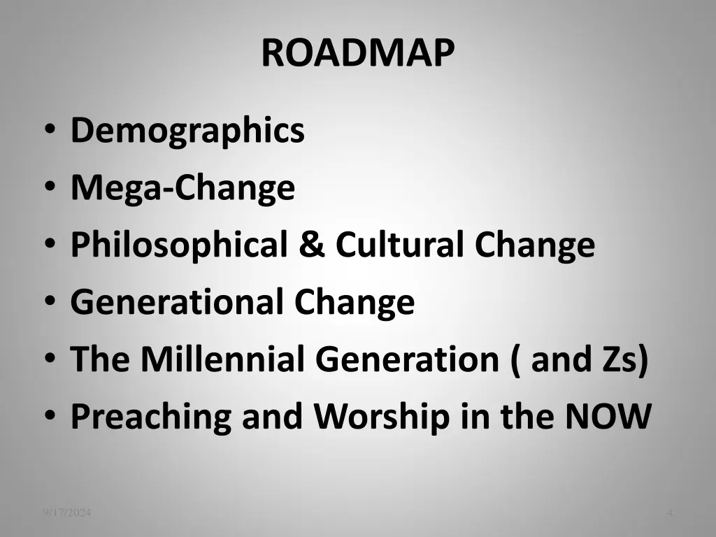 roadmap