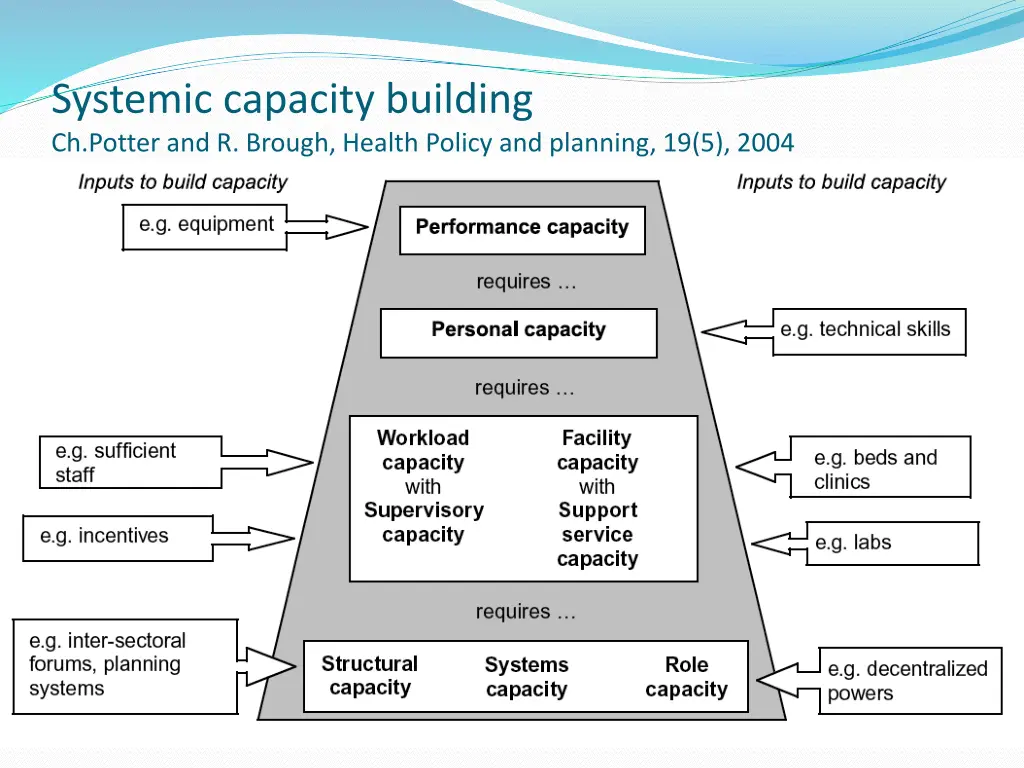 systemic capacity building ch potter and r brough