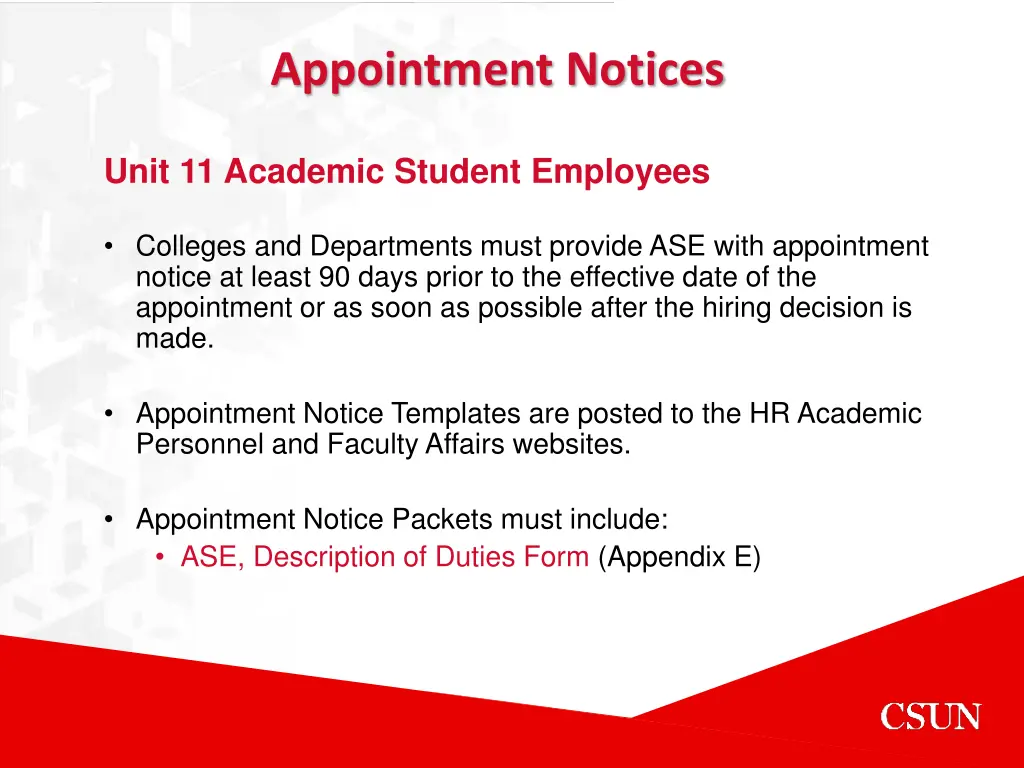 appointment notices 1