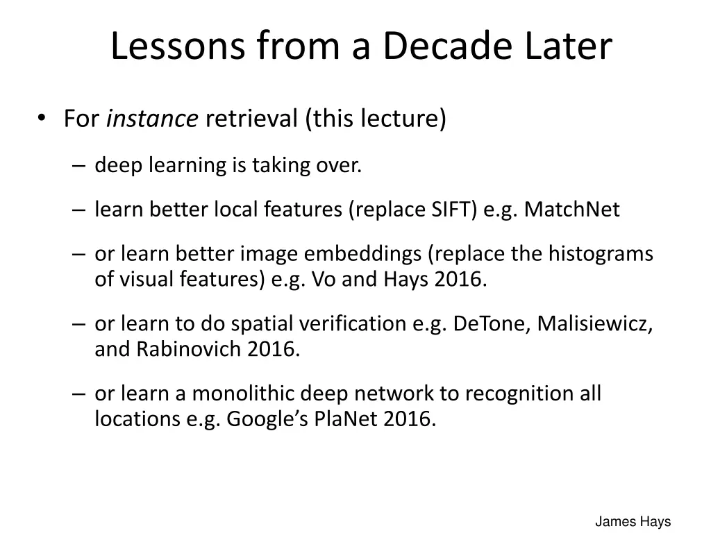 lessons from a decade later 1