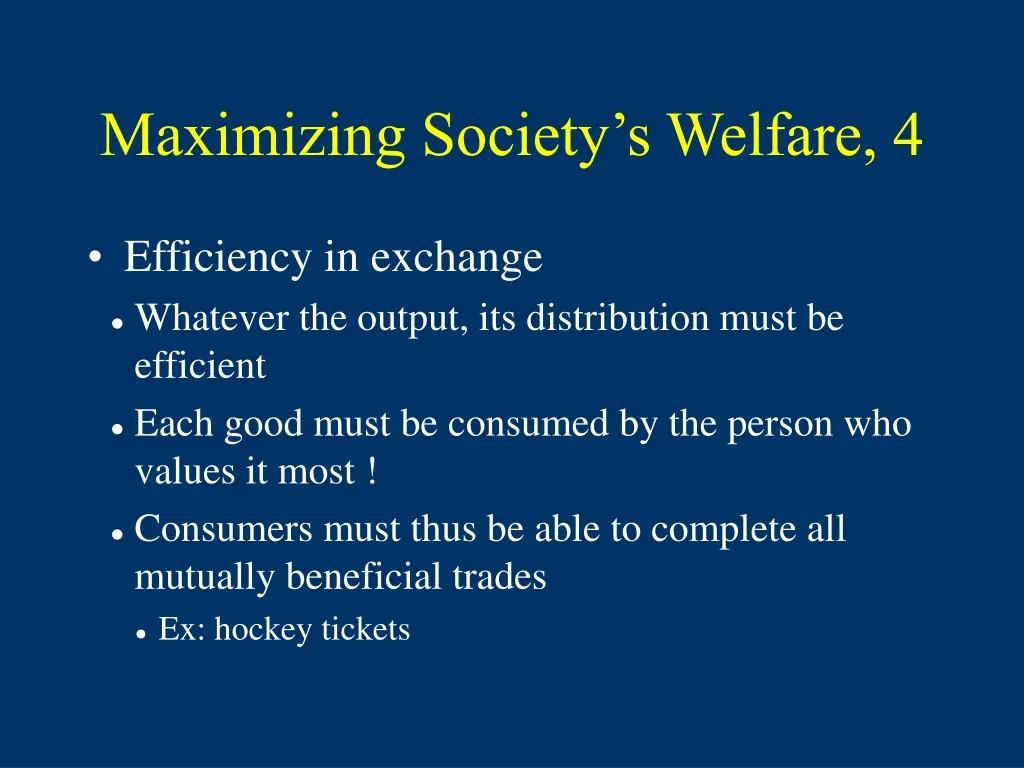 maximizing society s welfare 4