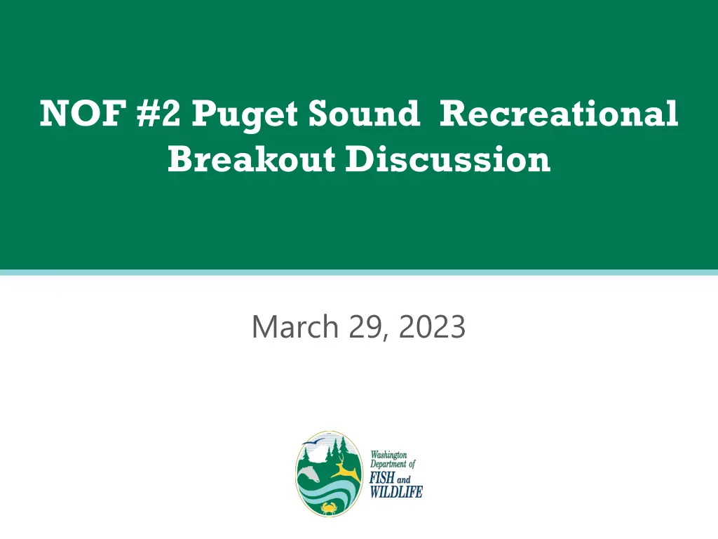 nof 2 puget sound recreational breakout discussion