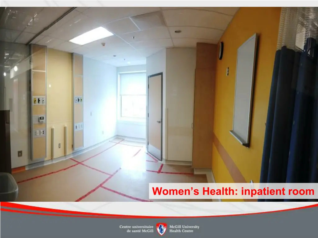 women s health inpatient room