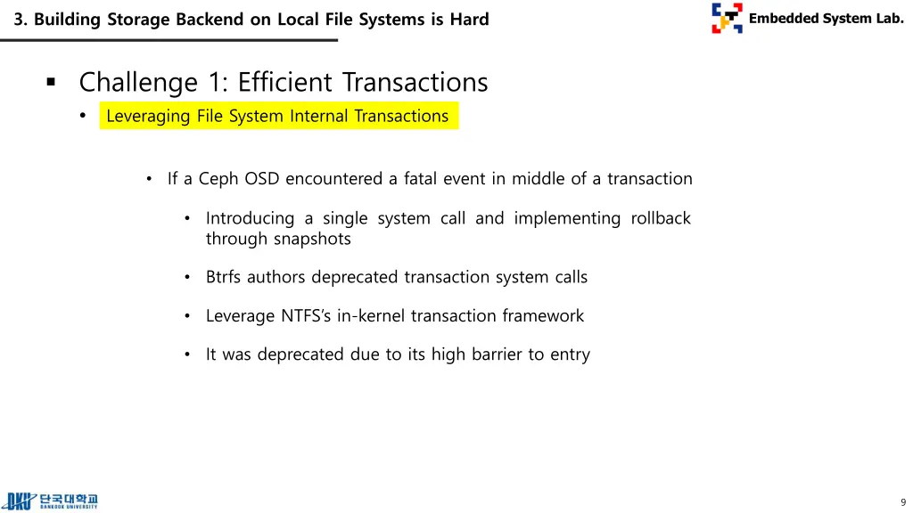 3 building storage backend on local file systems 1