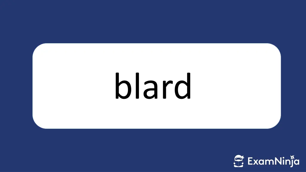 blard