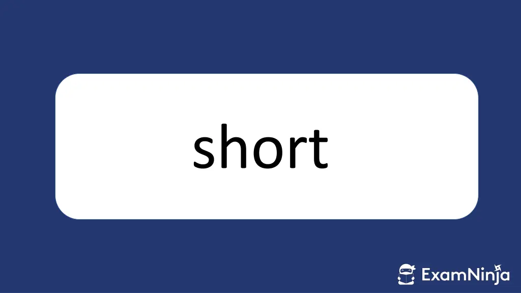 short