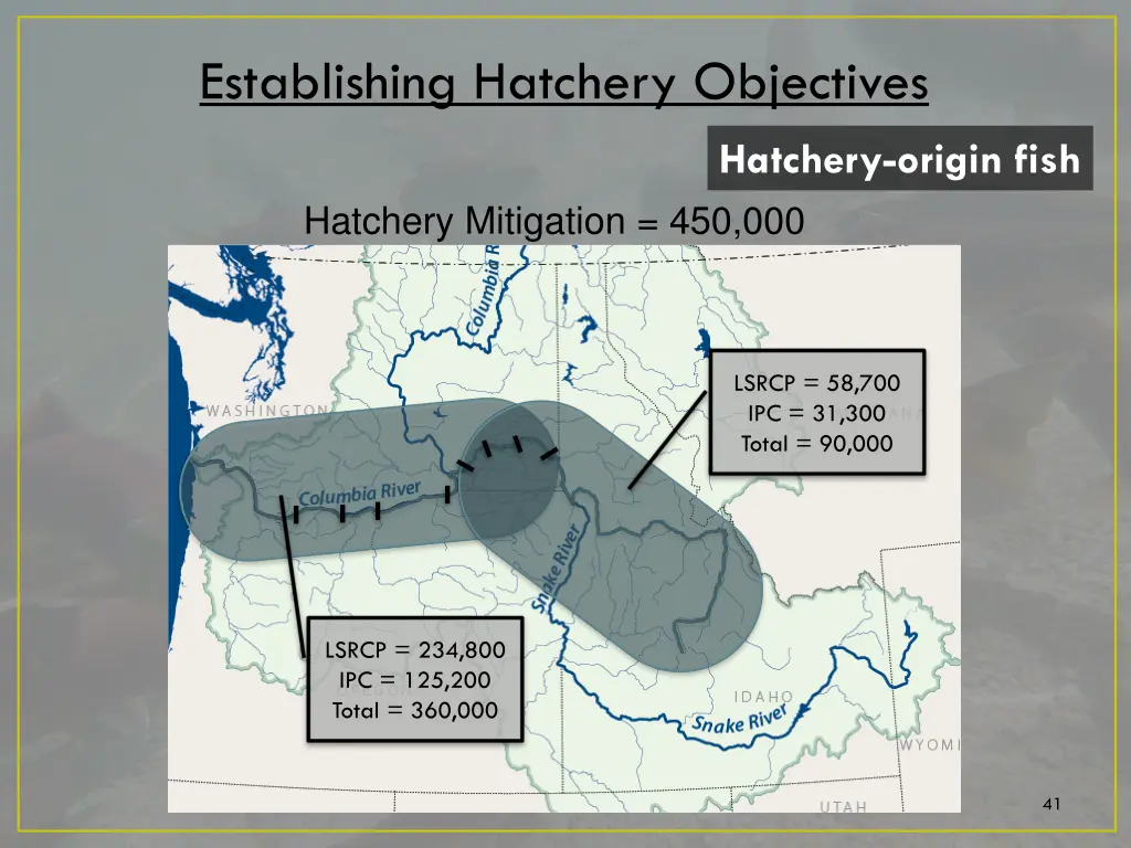 establishing hatchery objectives 4