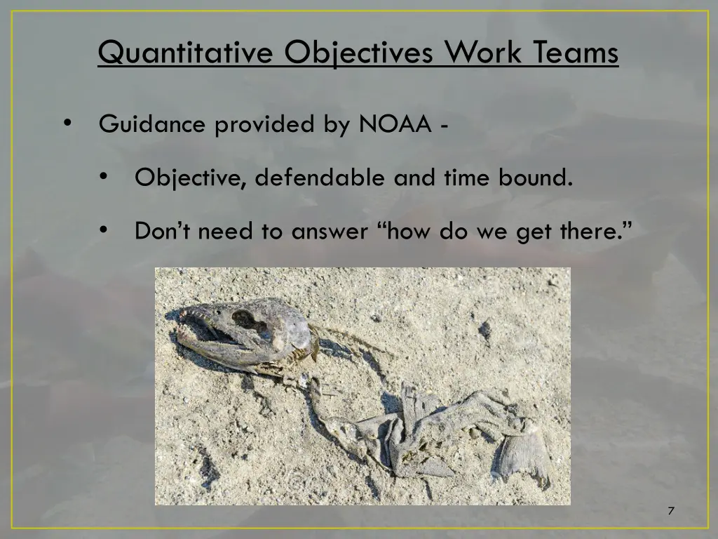 quantitative objectives work teams 3