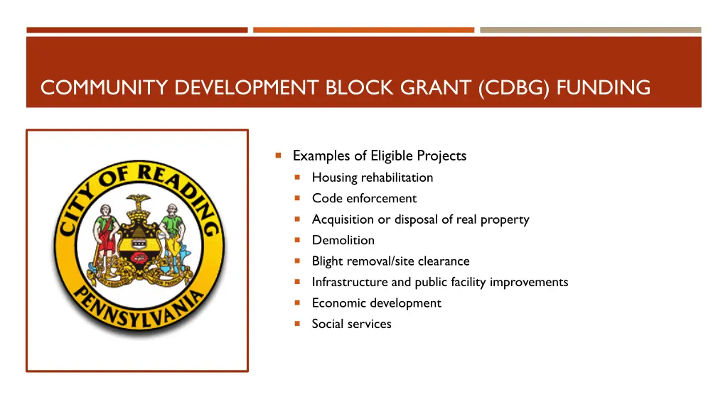 community development block grant cdbg funding 10