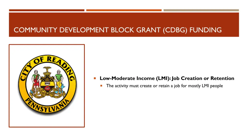 community development block grant cdbg funding 7